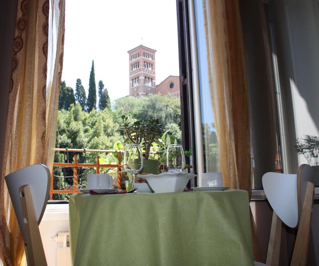 Le Tre Sorelle A Testaccio Rome Bagian luar foto